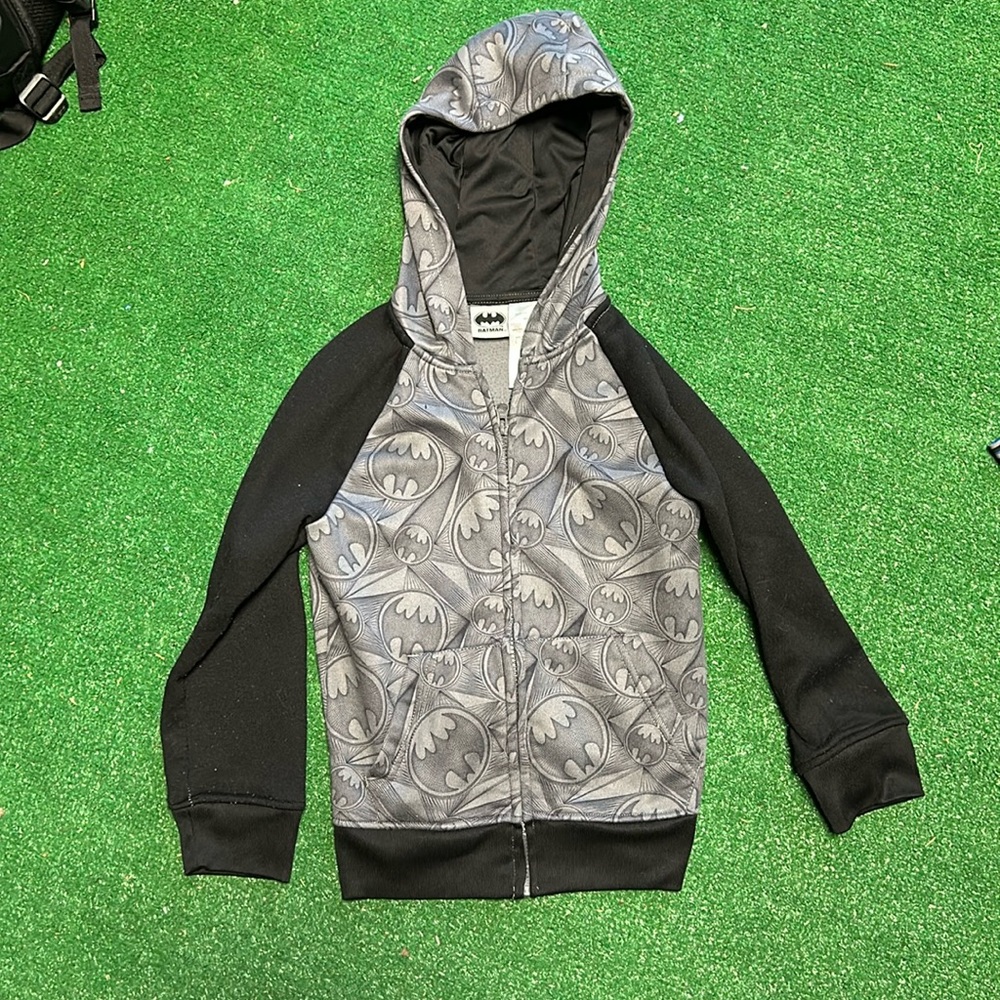 Batman size small zip up hoodie!